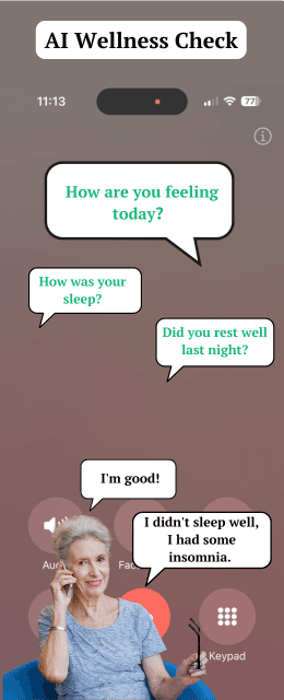 AI Wellness Check - Monitor and support your health and wellbeing